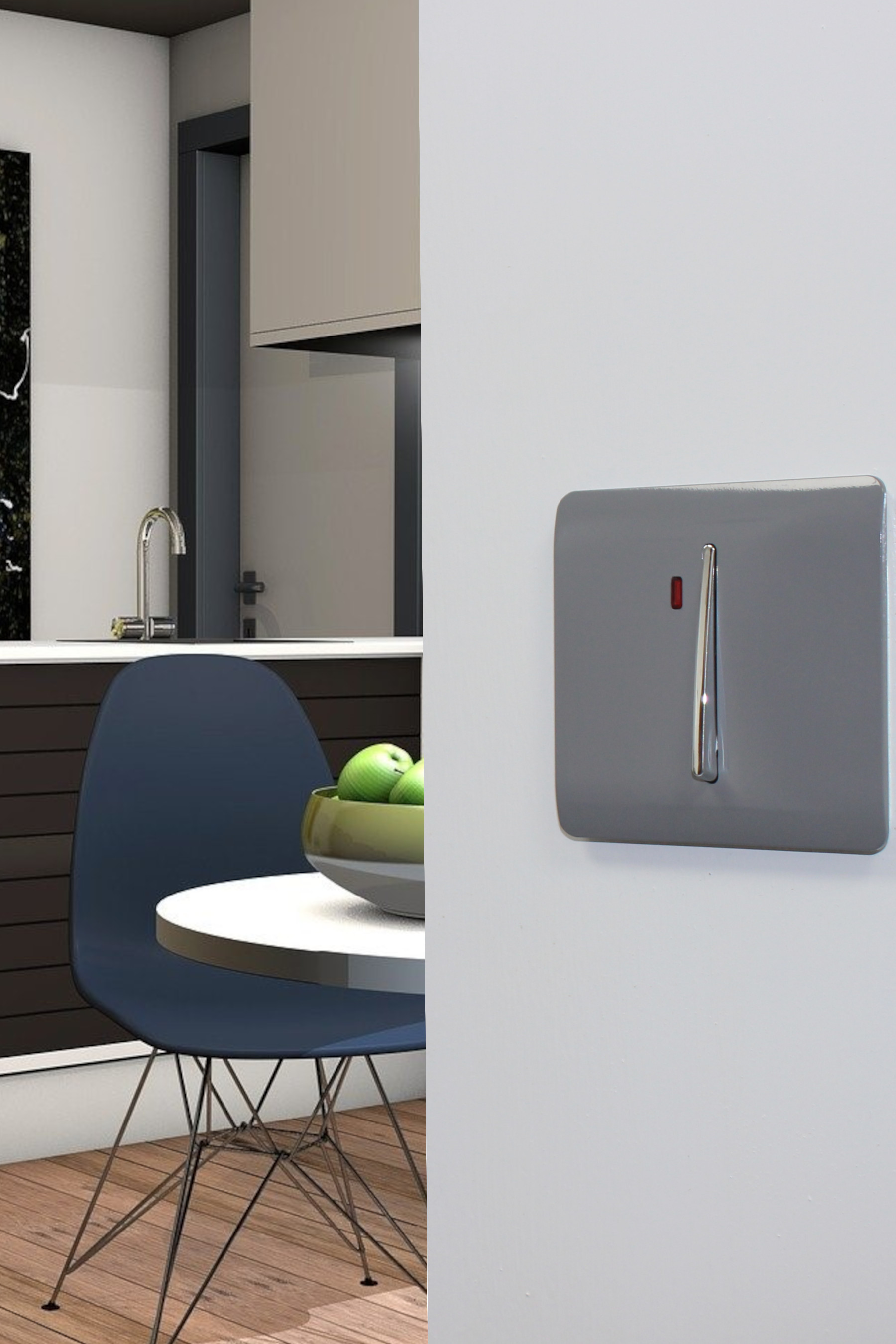 DP and TP Switches Wiring Accessories Trendi Decorative Screwless